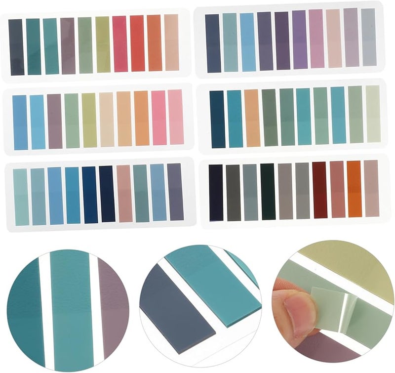 Self Adhesive Page Markers 1200pcs Colorful Sticky Index Tabs for Note Taking Book Flags School Office Home Use - Image 5
