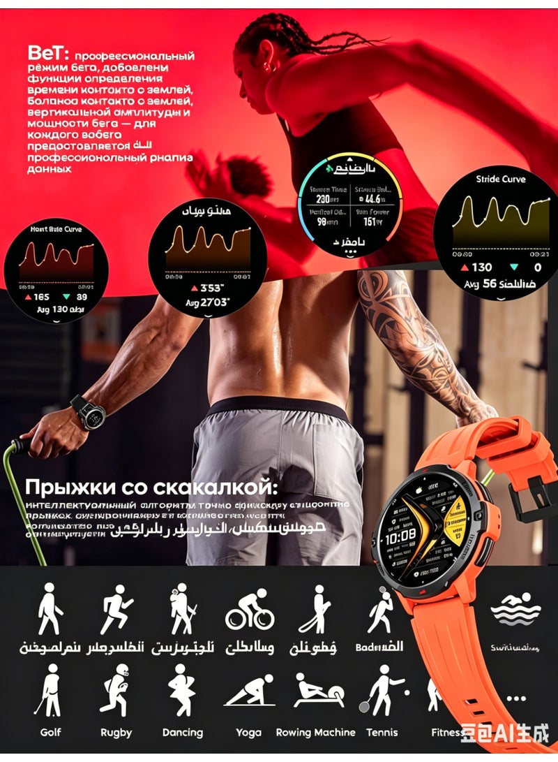 Fitness Tracker Smart Bracelet for Women Men with 24/7 Heart Rate Blood Pressure Monitor, Sleep Tracker, 20+ Sport Modes, IP68 Waterproof Activity Tracker, Compatible with Android iPhone - Image 5