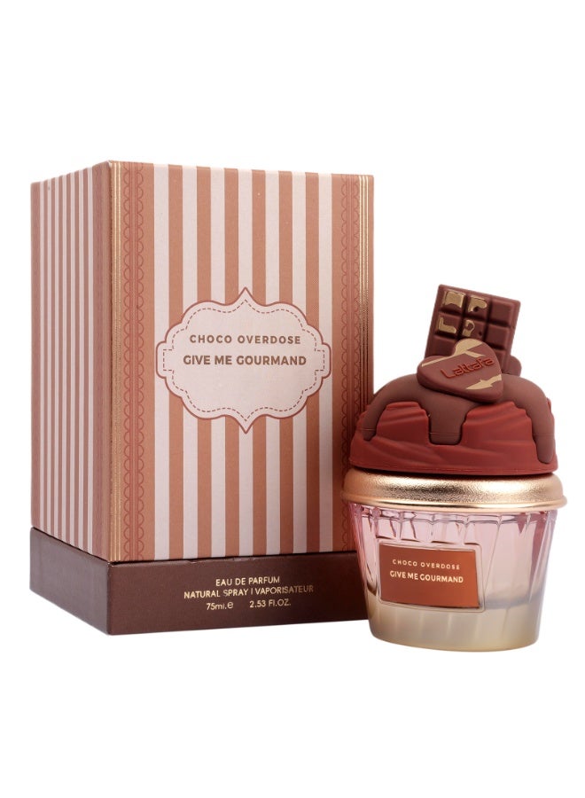 Beautiful Chocolate Perfume For Women, Rich Cocoa Vanilla Gourmand Long Lasting Fragrance Eau de Parfum Gift for her 75mL - Image 1