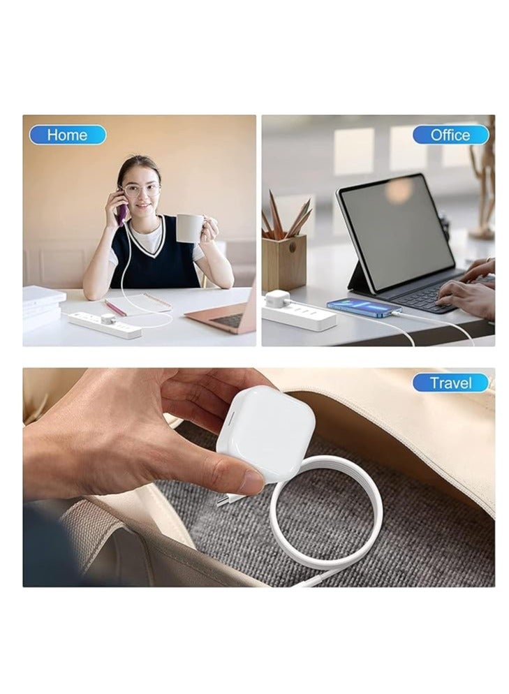 Terabyte 20W Fast Charger USB C Wall Fast Charger Compatible with 15/14/14 Pro/14 - Image 2