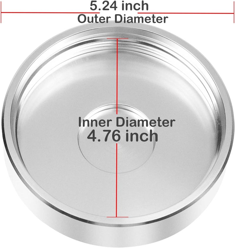 Bentolin غطاء غلاف فلتر الوقود بنتولين لسيارات دودج رام 2500 3500 4500 5500 من 2010-2020 بمحرك ديزل كمنز 6.7 لتر - فضي - Image 3
