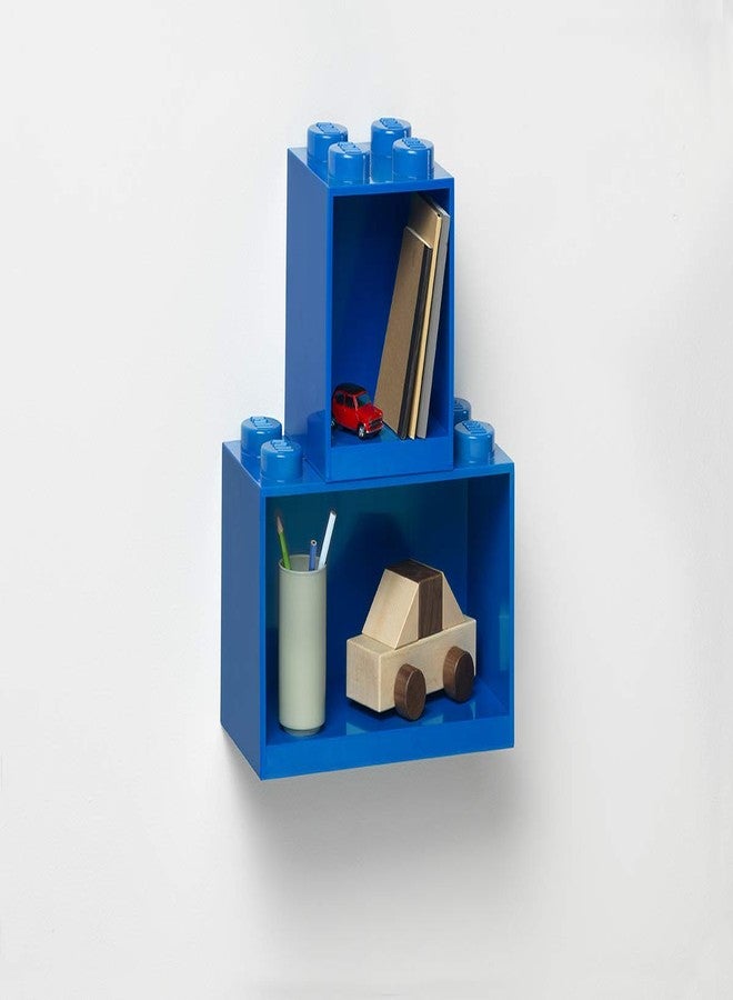 Room Copenhagen Lego Brick Shelf, 4 Stud, Black - Image 3