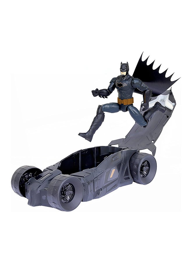 SPIN MASTER - Dc Comics Batman Batmobile Pack + Batman 30 Cm Batmobile Vehicle And 30 Cm Articulated Figure – Children'S Toy 4 Years And Above - Image 1