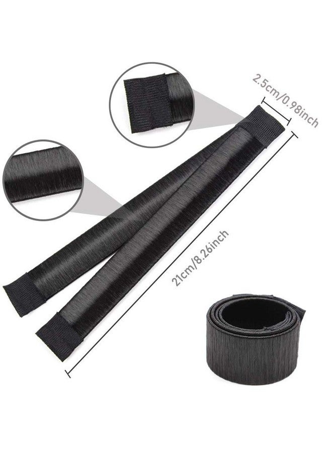 Diversa Hair Bun Maker Set, 21.5 x 2.5 cm, 3 Pieces, Flexible Metal with Synthetic Hair Cover, for Ballet, Dance, Work - Image 3