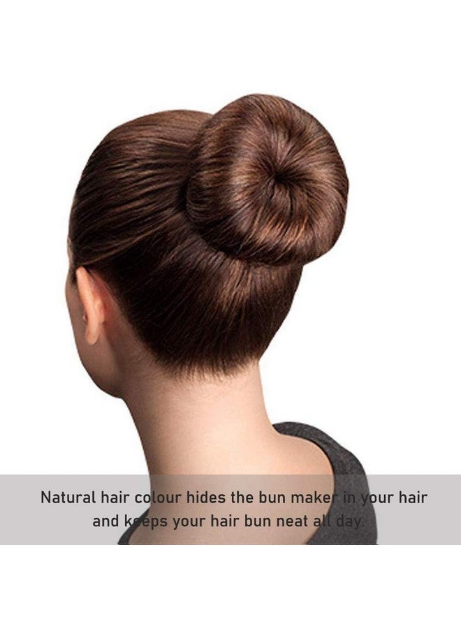 Diversa Hair Bun Maker Set, 21.5 x 2.5 cm, 3 Pieces, Flexible Metal with Synthetic Hair Cover, for Ballet, Dance, Work - Image 4