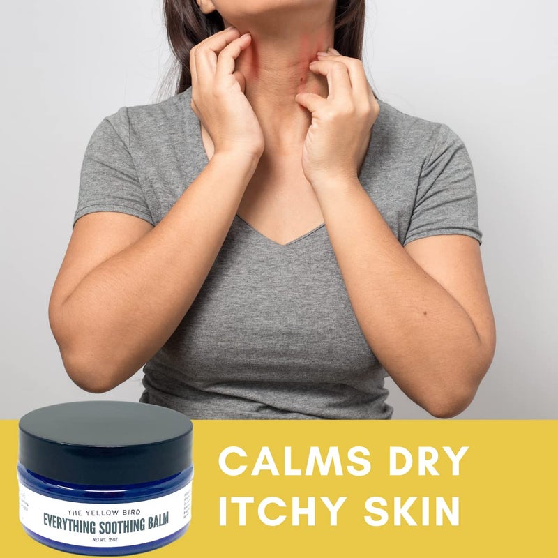 The Yellow Bird Everything Soothing MultiPurpose Skin Balm Arnica Chamomile Copaiba Rose 2 Oz Pack of 1 - Image 2