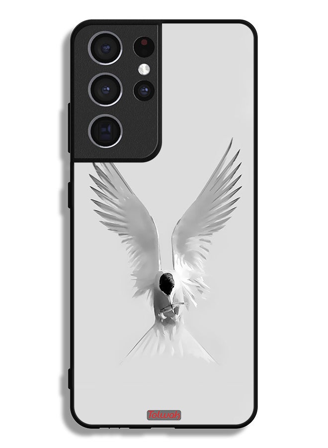 Tolwak Samsung Galaxy S21 Ultra 5G Protective Case Cover Wings - Image 3