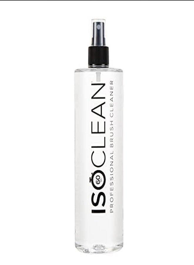 Isoclean منظف فرش المكياج ISOCLEAN - محلول لطيف للاستخدام اليومي، يقلل من تراكم المنتج، يحسن التطبيق، سهل التنظيف، منظف للفرش والإسفنج - بخاخ، 9 أونصة سائلة - Image 1