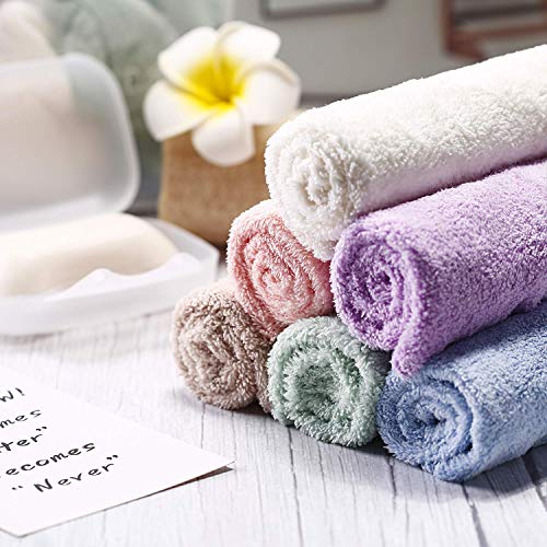 Uber World Handkerchief for Women | Face Towel | Handkerchief for Kids | 25 x 25 CMS | Pack of 4 - Image 5
