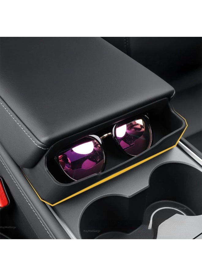HPS Sunglasses Holder Center Console Organizer for Tesla Model 3 - Image 4