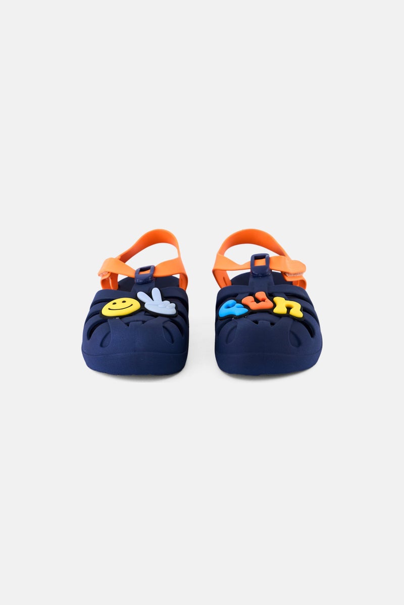 Ipanema Kids Girl Velcro Closure Sandal, Navy  - Image 2