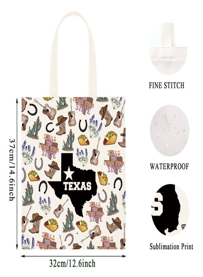 WCGXKO Texas Themed GiftsTexas Country Bachelorette Party Gift Texas is Always a Good Idea Shopping Bag (TEXAS is tote) - Image 2