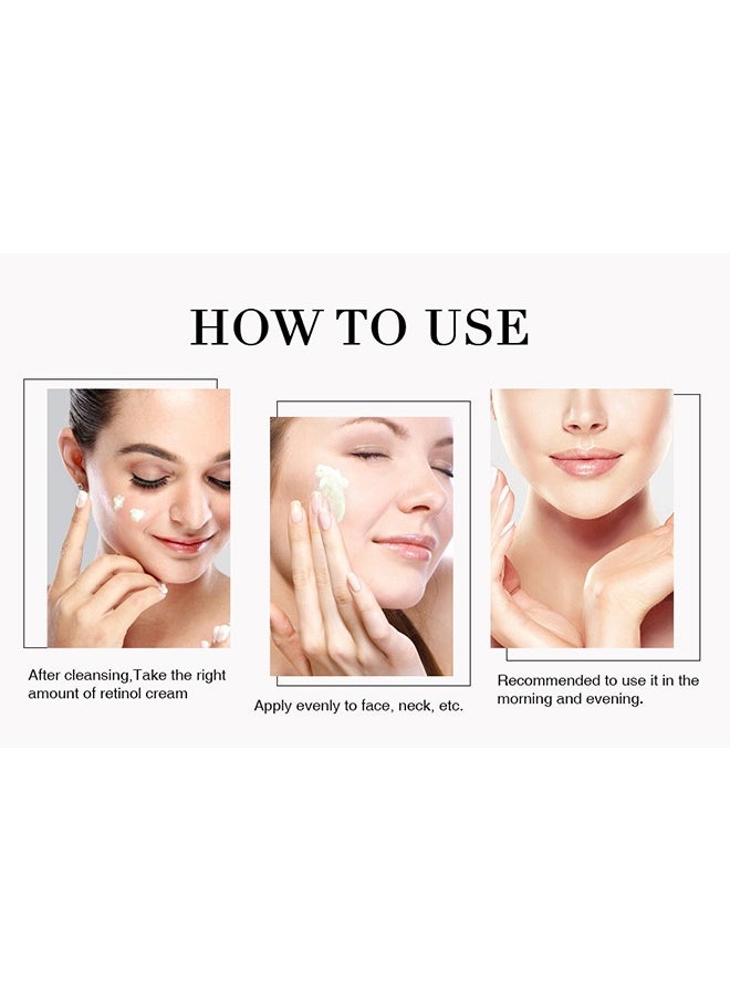Lanthome - Retinol Cream-Reduce Fine Lines & Wrinkles,Collagen +Ha +Vc Retinol Firming Cream 50ml - Image 1