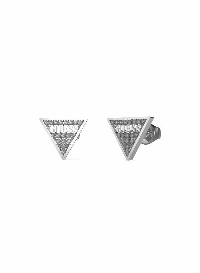 Pave with Guess Triangle Earring