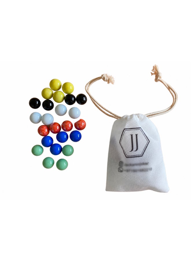 JACKAROOJOKER Glass Marbles for Jackaroo Board Game - Image 1