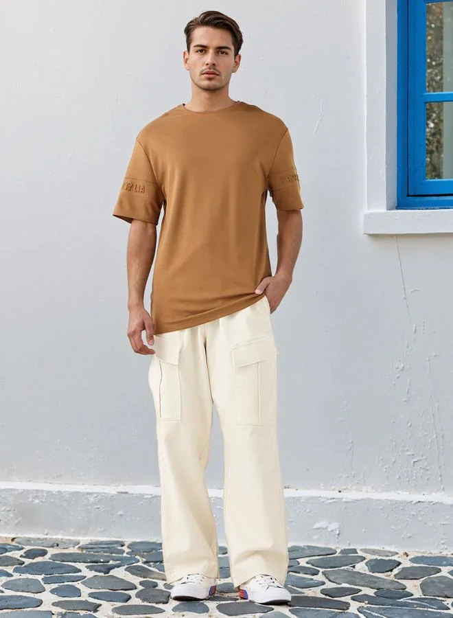 Kappa Kappa Logo Embossed T-shirt