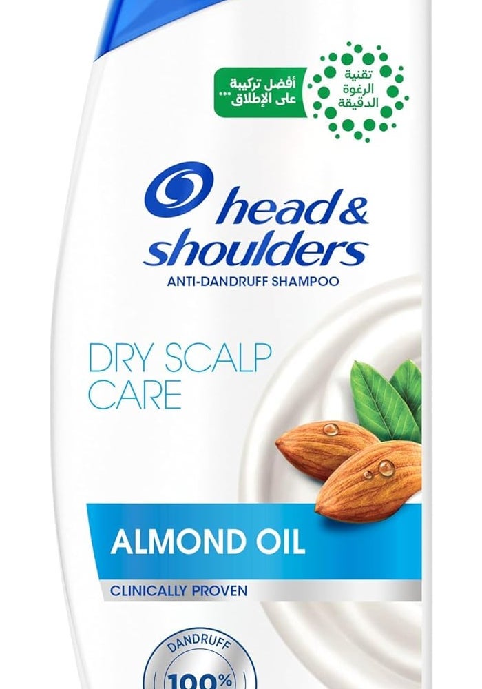 Head & Shoulders Dry Scalp Care Anti-Dandruff Shampoo with Almond Oil, 350ml - Image 1