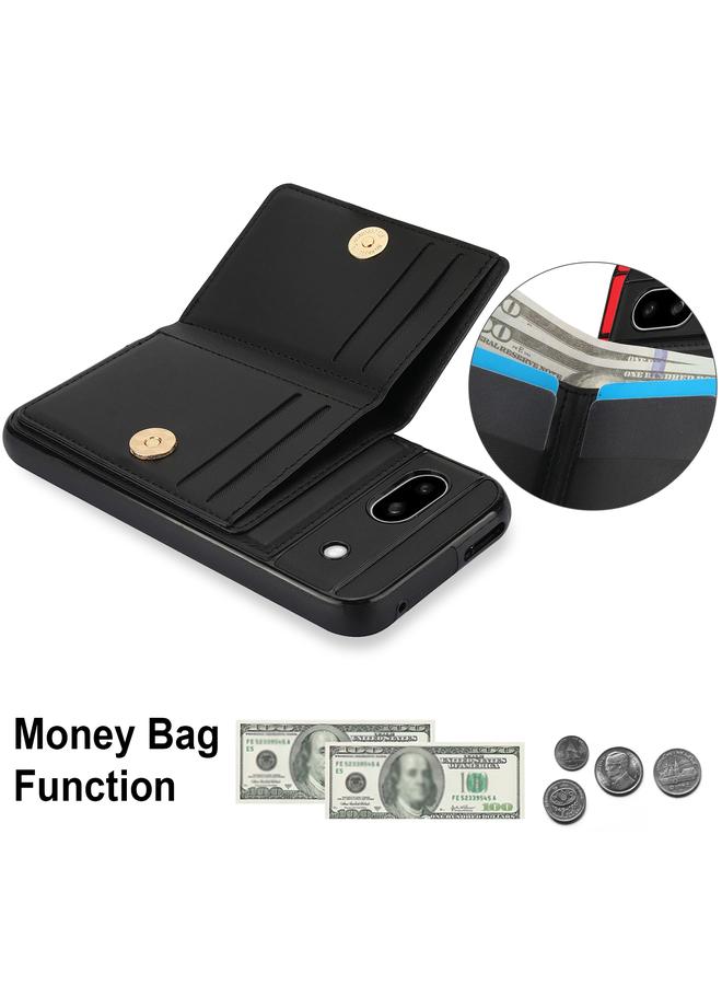 Green Tiger Case For Google Pixel 8a RFID Anti-theft Card Ring Holder Phone Case - Image 5