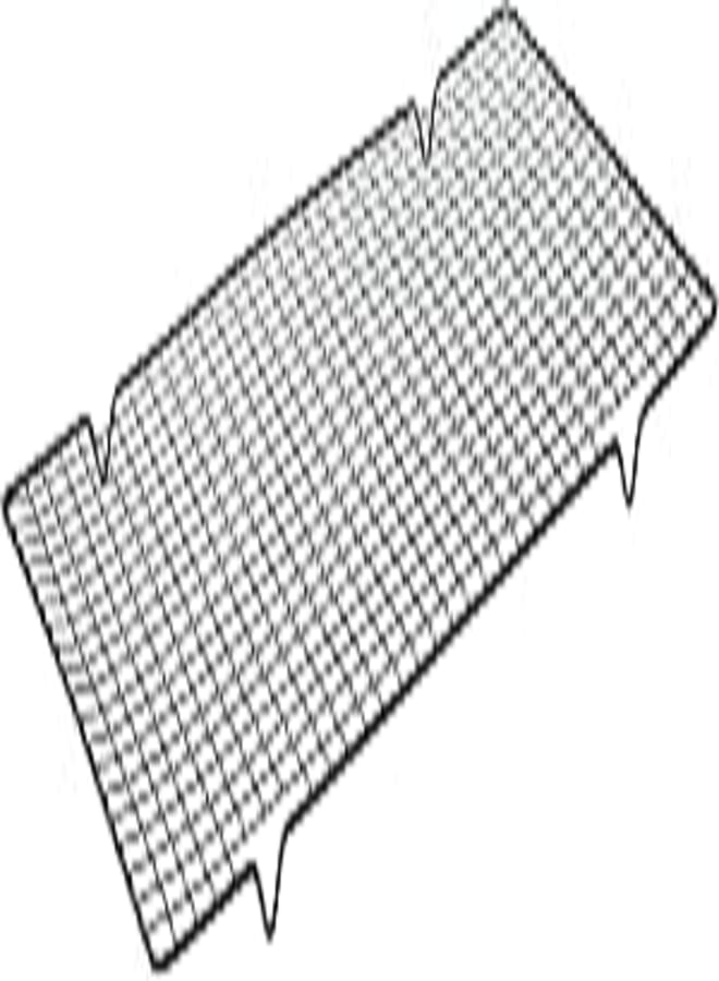 Marble Neoflam Granite Baking Wire Mesh, 25×41 cm - Grey