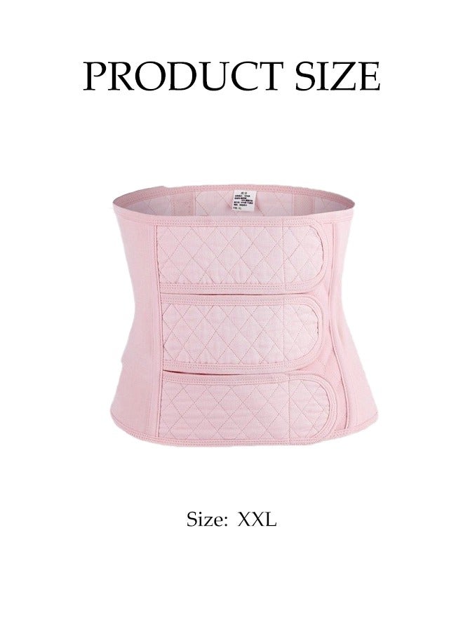 Waist Trainer Belt for Women, Sport Girdle Belt,,Postpartum Belly Wrap, Moisture-Wicking and Breathable,Sturdy and Durable,Suitable for Supporting the Back and Abdominal Pressure After Childbirth and the Puerperium - Image 2