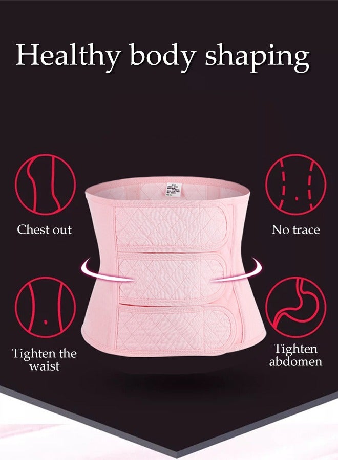 Waist Trainer Belt for Women, Sport Girdle Belt,,Postpartum Belly Wrap, Moisture-Wicking and Breathable,Sturdy and Durable,Suitable for Supporting the Back and Abdominal Pressure After Childbirth and the Puerperium - Image 5