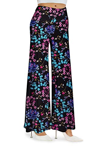 Arolina Women's Stretchy Wide Leg Palazzo Lounge Pants Casual Comfy High Waist Palazzo Pants - Image 1