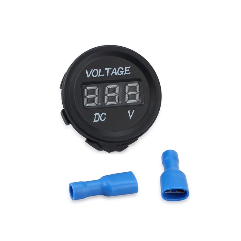 Car Voltage Meter LED Display Digital Voltmeter 6 30V DC 12V 24V For Vehicle Automotive - Image 4
