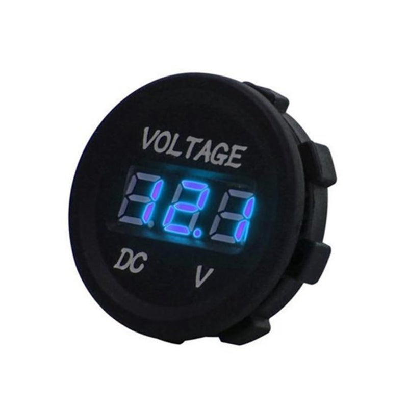 Car Voltage Meter LED Display Digital Voltmeter 6 30V DC 12V 24V For Vehicle Automotive - Image 2