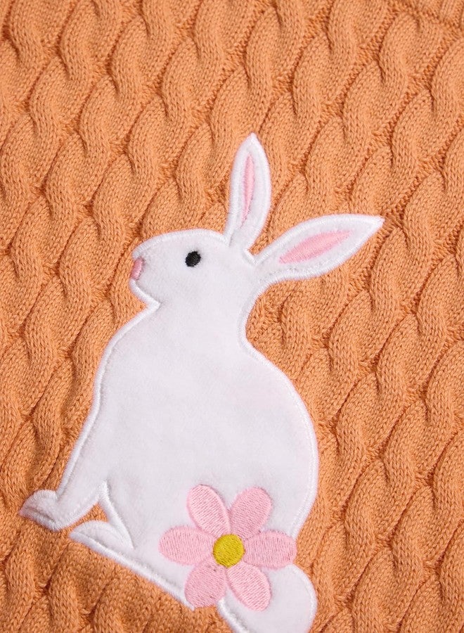 The Souled Store Originals: Bunny Hop Infant Boys Long SleeveKnitted Regular Fit Sweaters Orange - Image 4