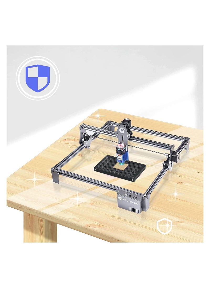 SCULPFUN - Sculpfun Honeycomb Working Table Plate With Measuring Ruler, 2 Pack Laser Cutter Engraver Protecting Pannel Mate Competible with CO2 Diode Machine 300x200mm - Image 1