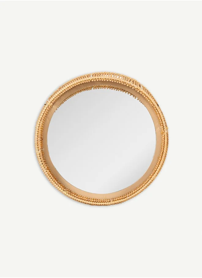 OC HOME Leora Wooden Wall Décor Mirror