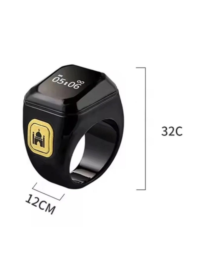 BSTWSH Smart Tasbih Ring for Men and Women Bluetooth Male, with App Control Size 20 - Image 3