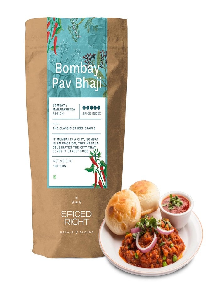 Spiced Right: Bombay Pav Bhaji Masala - Authentic 200g Blend for Pav Bhaji, Easy Cooking & Irresistible Flavors - Image 2