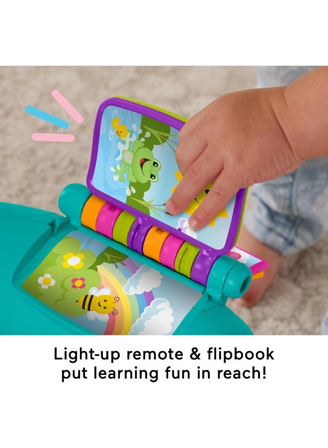 Fisher-Price Toddler Learning Toy Laugh & Learn Smart Stages Chair With Music Lights & Activities For Infants Ages 1+ Years, Teal - Image 4