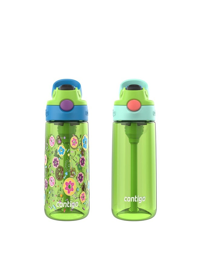 Contigo Aubrey Paw Patrol Leak-Proof Spill-Proof Water Bottle with Autospout, 14oz, Paw Patrol Power Pups, Blue - Image 2