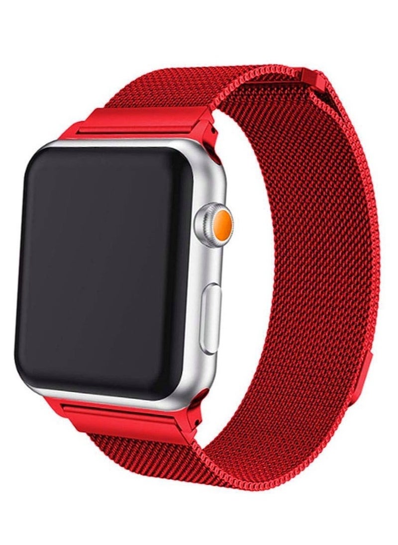 ELTRAZONE - Milanese Loop Stainless Steel Alloy Replacement Strap Band For Apple iWatch Series SE/6/5/4/3/2/1 42-44mm - Image 1