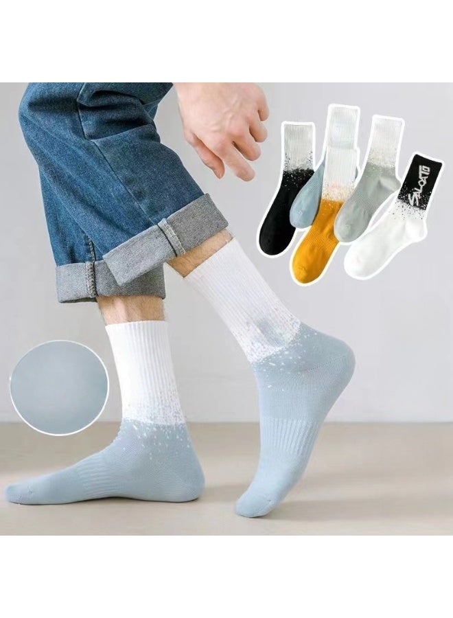 KUYING Fashion Anti Slip Breathable Sports Socks Ten Piece Set 