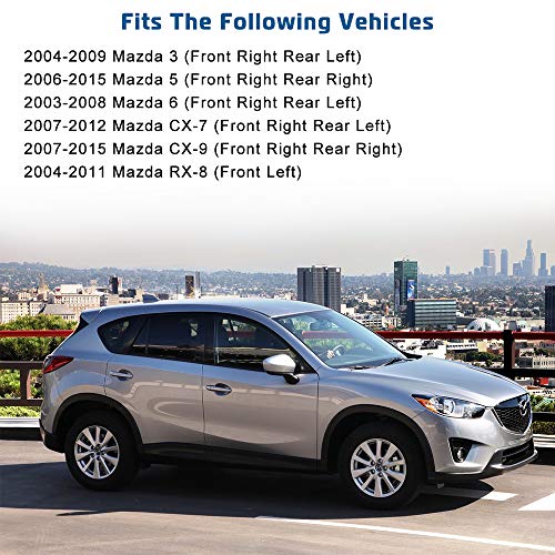 A ABIGAIL Power Window Lift Motor Replacement Compatible with Mazda 3 Mazda 5 Mazda 6 Mazda CX-7 Mazda CX-9 Mazda RX-8 | Replace# G22C5858XF, GJ6A5858XC, D01G5858XB, 742-802 - Image 4