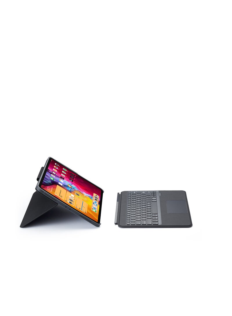 GULFLINK 500mAh Wireless Keyboard Case with TouchPad for ipad 12.9 inch 2018/2020/2021 Black - Image 3