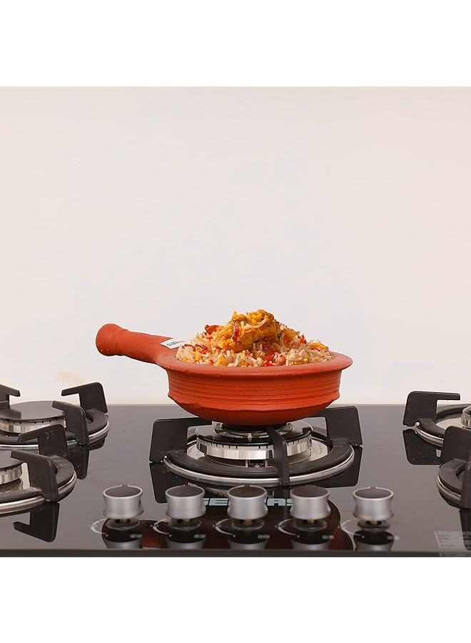 أولسنمارك مقلاة عميقة ١٩ سم بتصميم تقليدي | مقبض مريح | مادة صديقة للبيئة | مثالية للطهي والقلي وطهي مختلف الأطباق بالبخار - Image 4