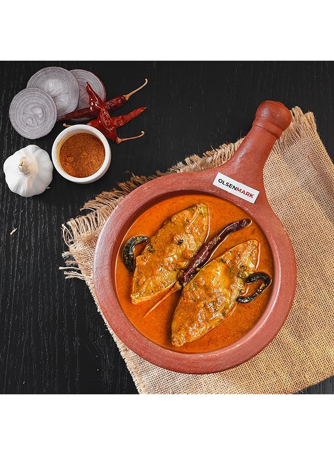 أولسنمارك مقلاة عميقة ١٩ سم بتصميم تقليدي | مقبض مريح | مادة صديقة للبيئة | مثالية للطهي والقلي وطهي مختلف الأطباق بالبخار - Image 2