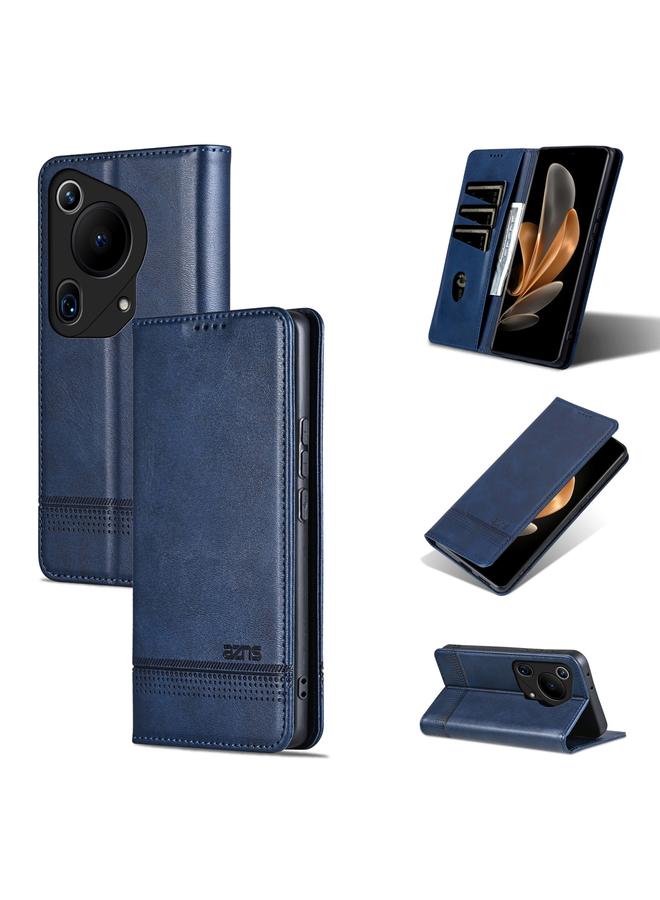 The Bros Case For Huawei Pura 70 Ultra Magnetic Calf Texture Flip Leather Phone Case