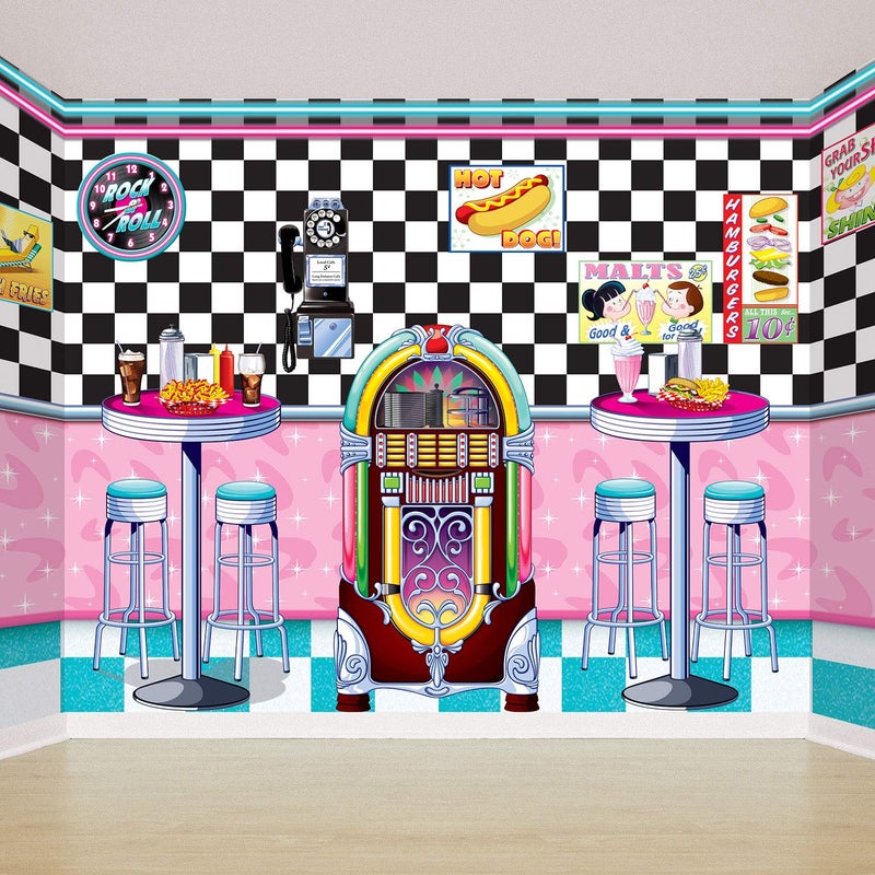 Beistle Checkered Party Backdrop 4 Feet x 30 Feet - Image 3