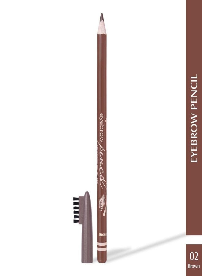 جلام 21 قلم تحديد الحواجب Glam21 للمحترفين | مُحسّن للحواجب مع فرشاة سبولي | غني بالأصباغ | مقاوم للتلطخ والانتقال | يدوم طويلاً | انسيابي وسهل الاستخدام - بني، 1.2 غرام - Image 2