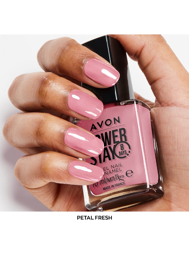 AVON Power Stay Gel Nail Enamel - Petal Fresh 10ml - Image 4
