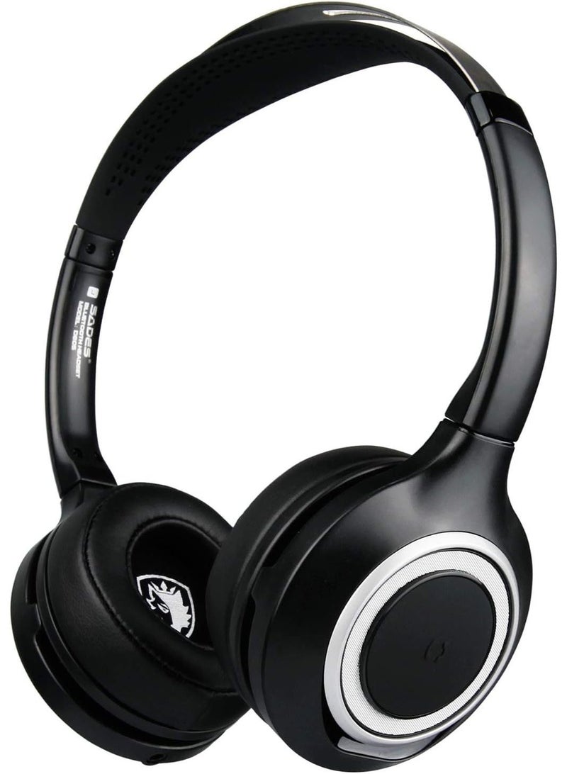 Sades Wireless Bluetooth Headphones with Over-Ear Comfort and Clear Audio - Image 2
