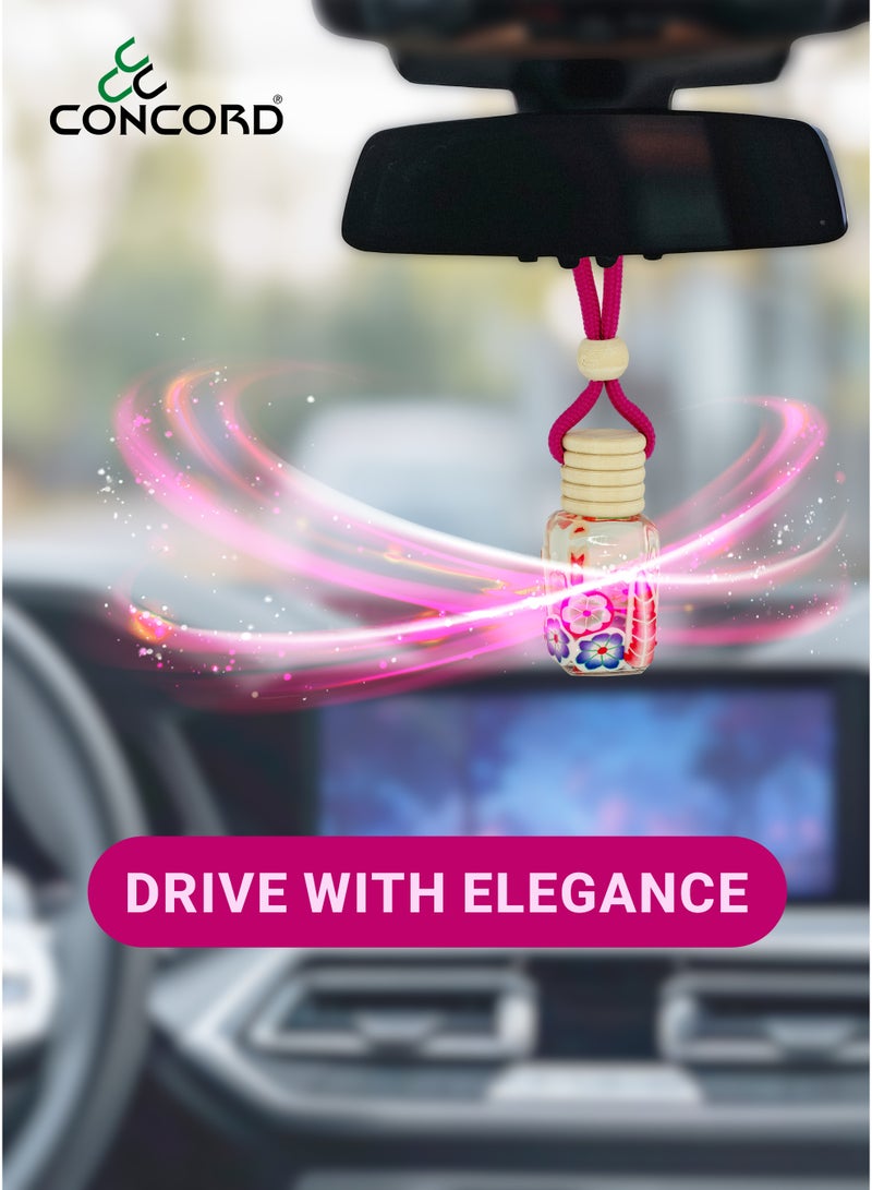 CONCORD - Car and Home Hanging Air freshener, 10ml | Bubblegum Fragrance, 60 Days Lasting* | Limited Time Offer: PACK OF 2 - Image 5