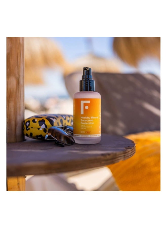 فريشلي واقي شمسي معدني صحي من فريشلي بعامل حماية من الشمس SPF50، 100 مل - Image 3