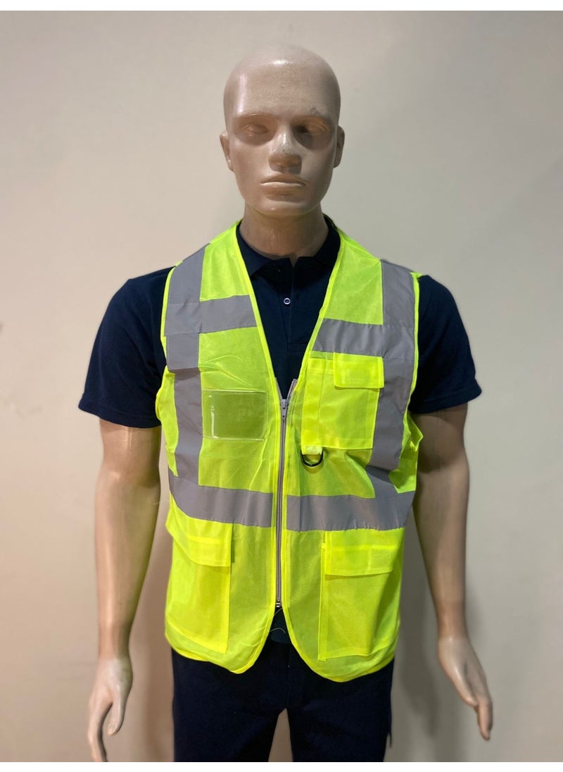 GEN Young Ahi Engineer Type Reflective Vest - Yellow  - Image 5