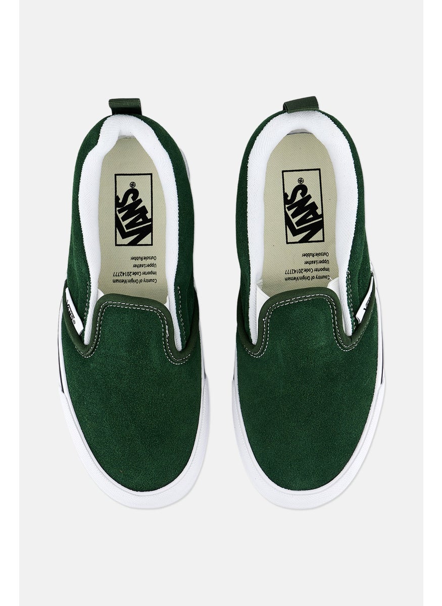 VANS - Women Knu Slip On Shoes, Green - Image 1